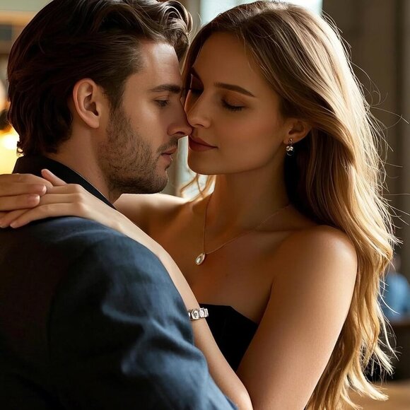 Kstyle 14K Gold Plated Sterling Silver Birthstone Pendant Necklace for Women - Picture 3 of 6